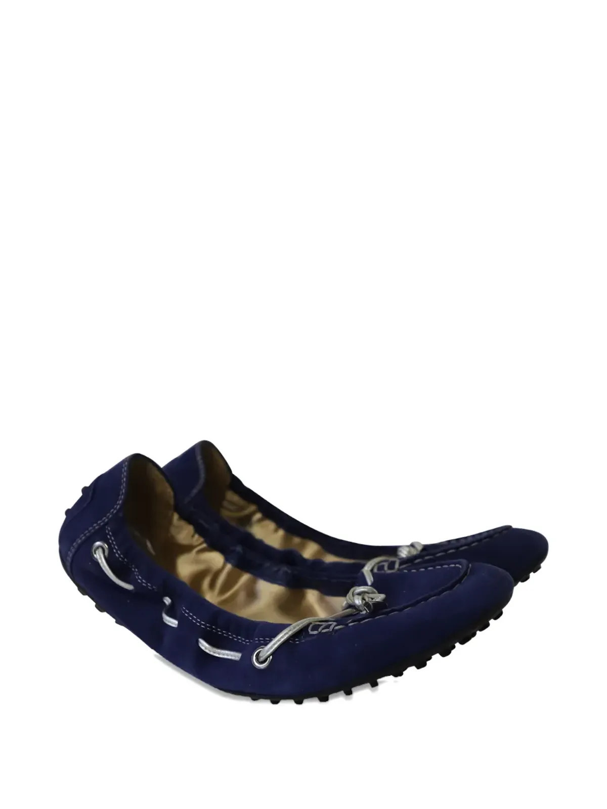 Tod's Vintage Scrunch bow バレリーナ - 画像2