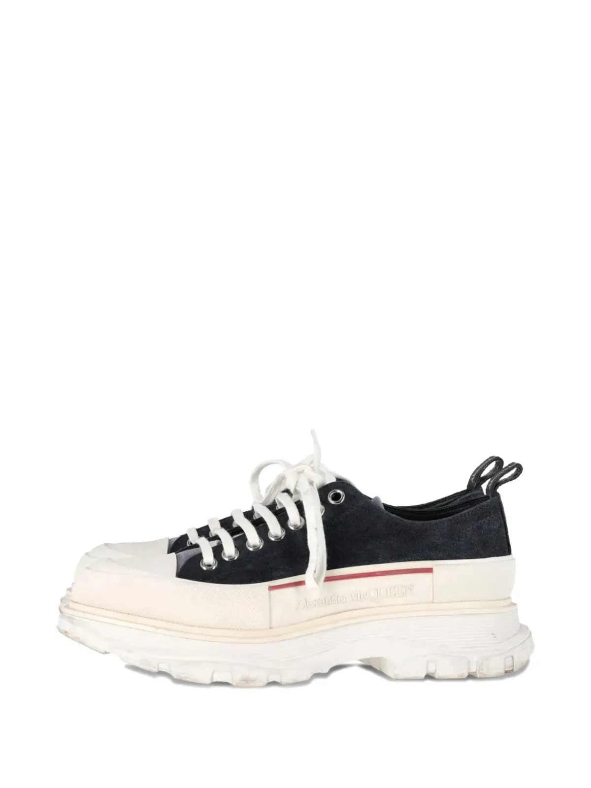 Alexander McQueen ビンテージ スエードスニーカー - ブルー - 画像2