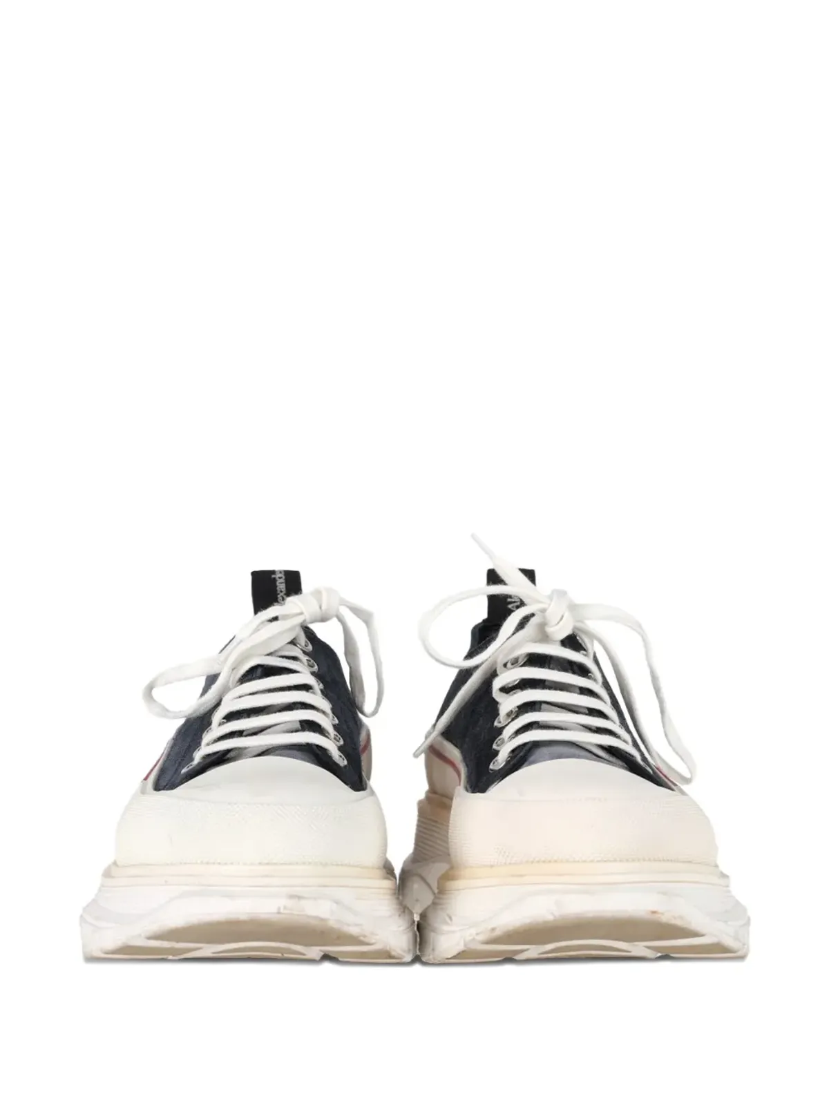 Alexander McQueen ビンテージ スエードスニーカー - ブルー - 画像3