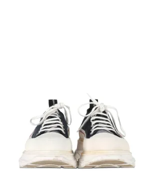 Alexander McQueen ビンテージ スエードスニーカー - ブルー - サムネイル3