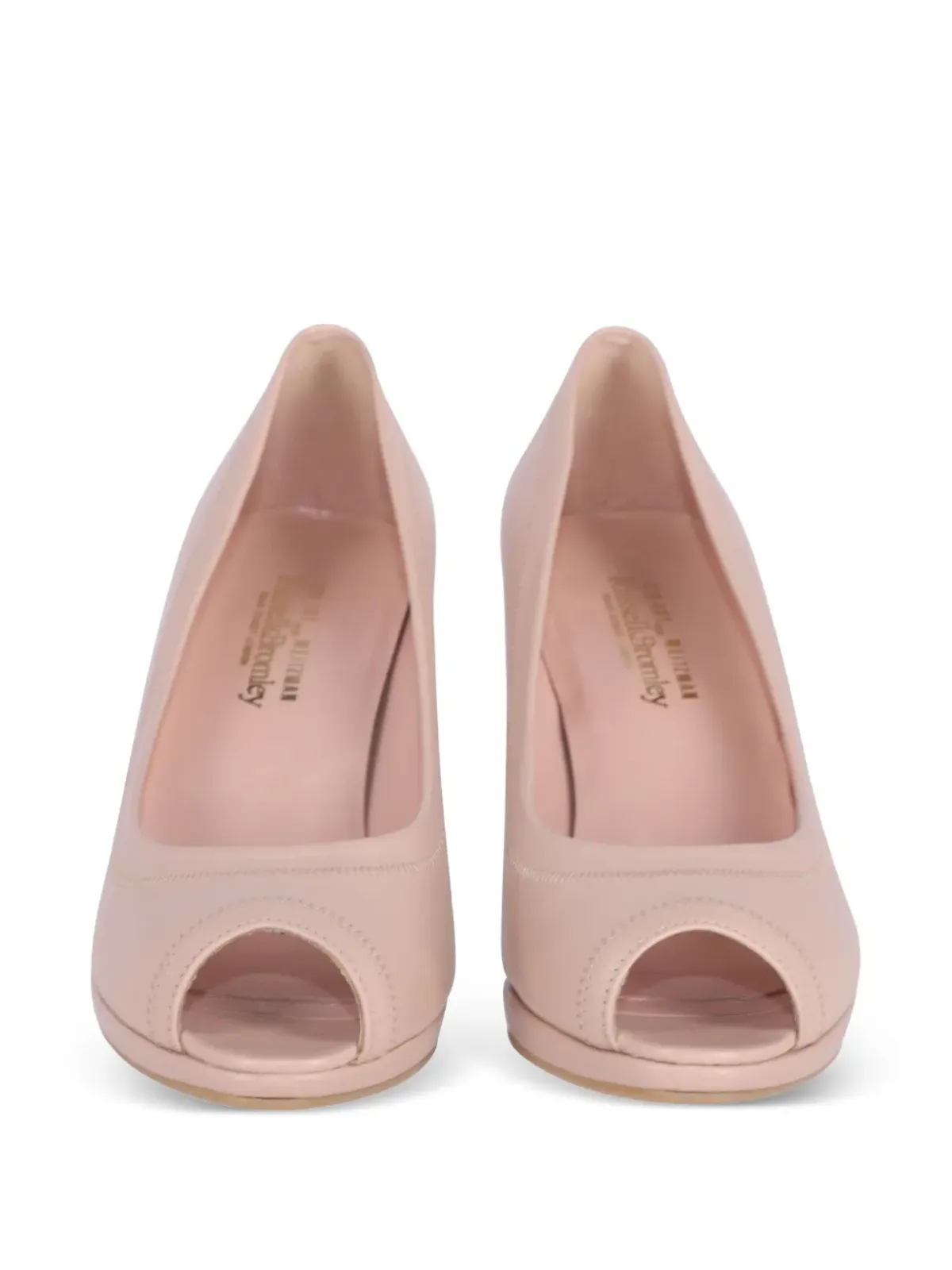 Stuart Weitzman Peep-toe platform pumps - 画像4