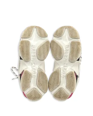 Balenciaga Pre-Owned Triple Sレースアップファスニングスニーカー ホワイト - サムネイル5