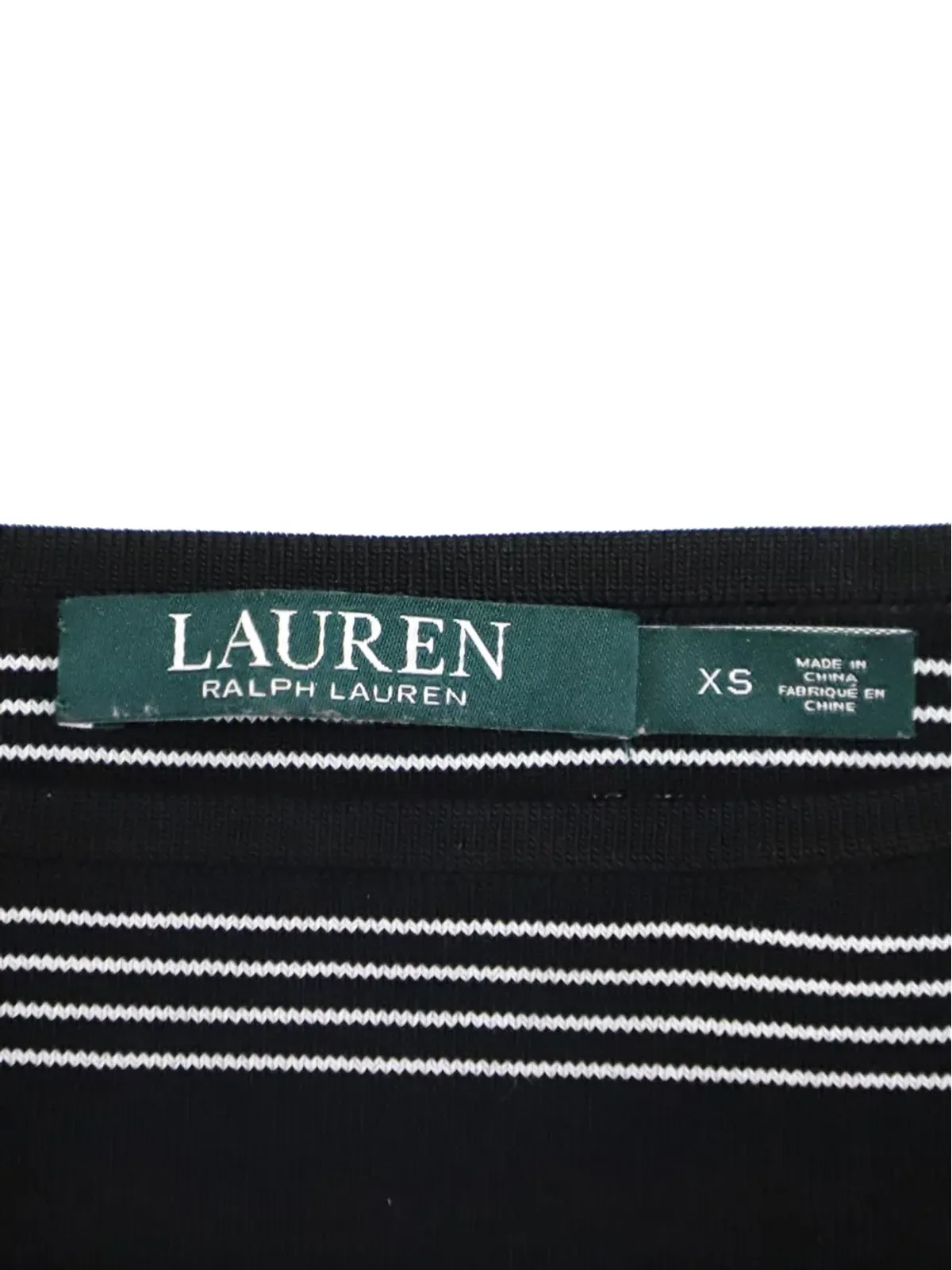 Ralph Lauren Vintage ストライプ柄Tシャツ - 画像5