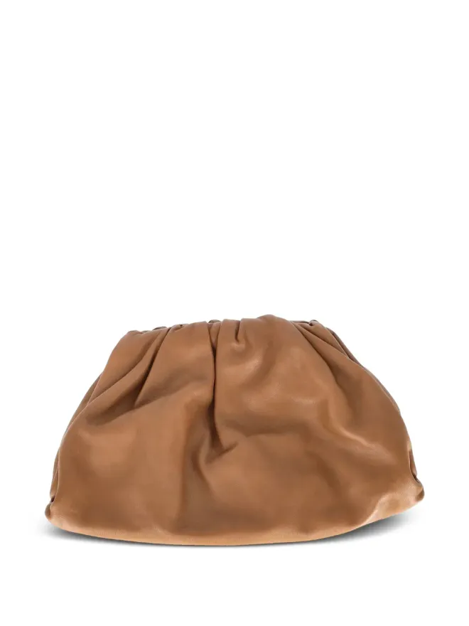 Bottega Veneta Pre-Owned Bottega Veneta ビンテージ レザー クラッチバッグ - ブラウンの商品画像