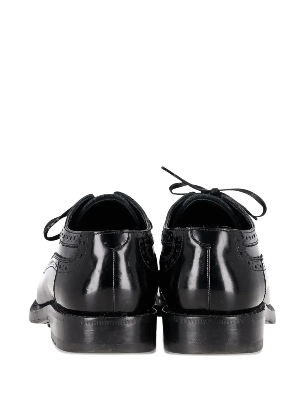 Celine Pre-Owned アカデミー レースアップ ブローグシューズ - 画像3