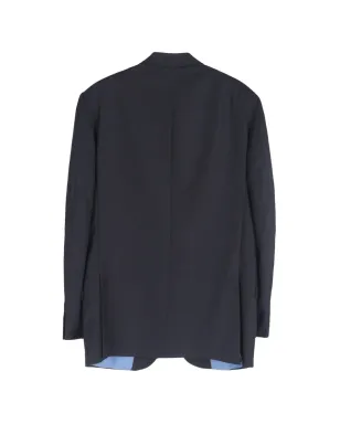 Ermenegildo Zegna Vintage シングルブレスト ウールスーツ - ブルー - サムネイル3