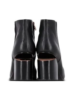 Alexander Wang Gabi ビンテージ カットアウトヒール アンクルブーツ - ブラック - サムネイル3