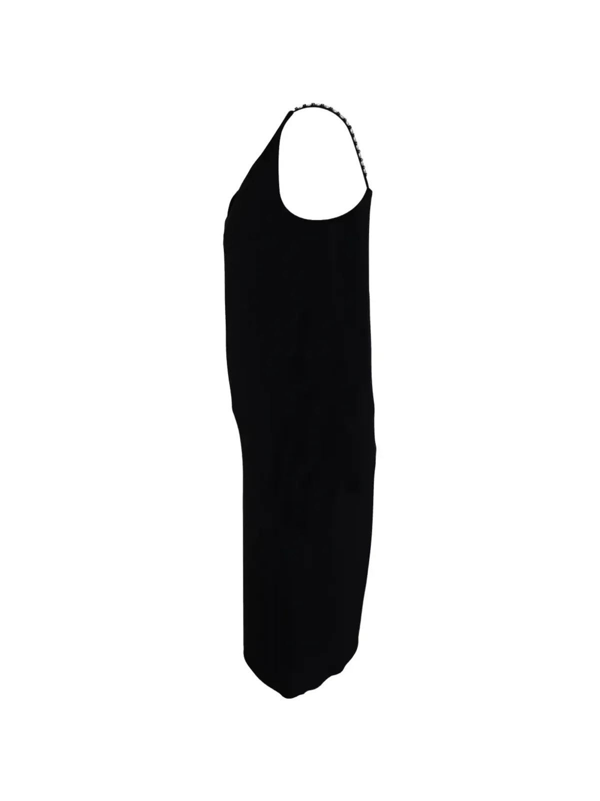 Maison Martin Margiela Pre-Owned ノースリーブ Vネック ドレス - ブラック - 画像2