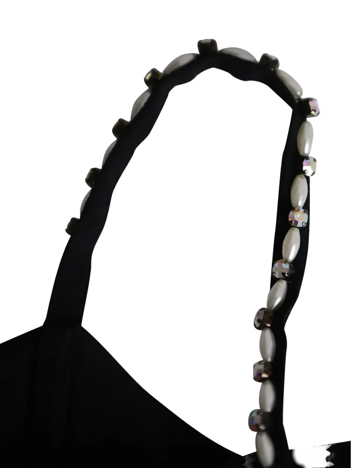 Maison Martin Margiela Pre-Owned ノースリーブ Vネック ドレス - ブラック - 画像4