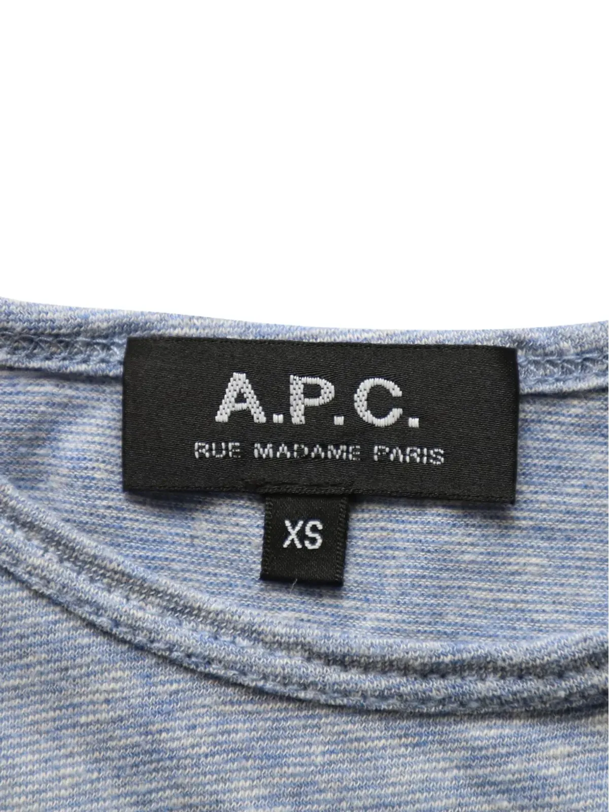 A.P.C. ショートスリーブ胸ポケットTシャツ - ブルー - 画像5