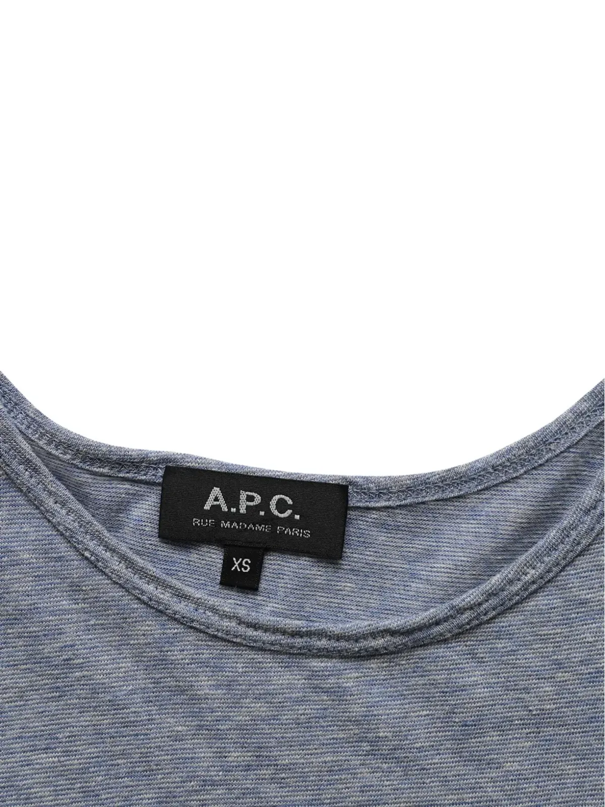 A.P.C. ショートスリーブ胸ポケットTシャツ - ブルー - 画像4