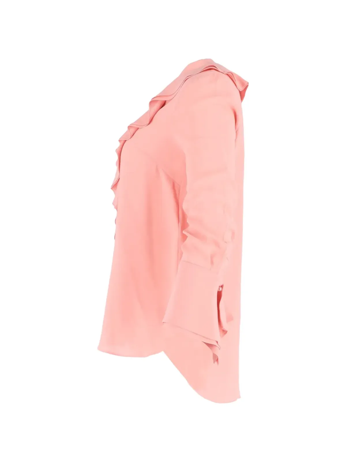 Alexander McQueen Pre-Owned ラッフルシャツ - ピンク - 画像3