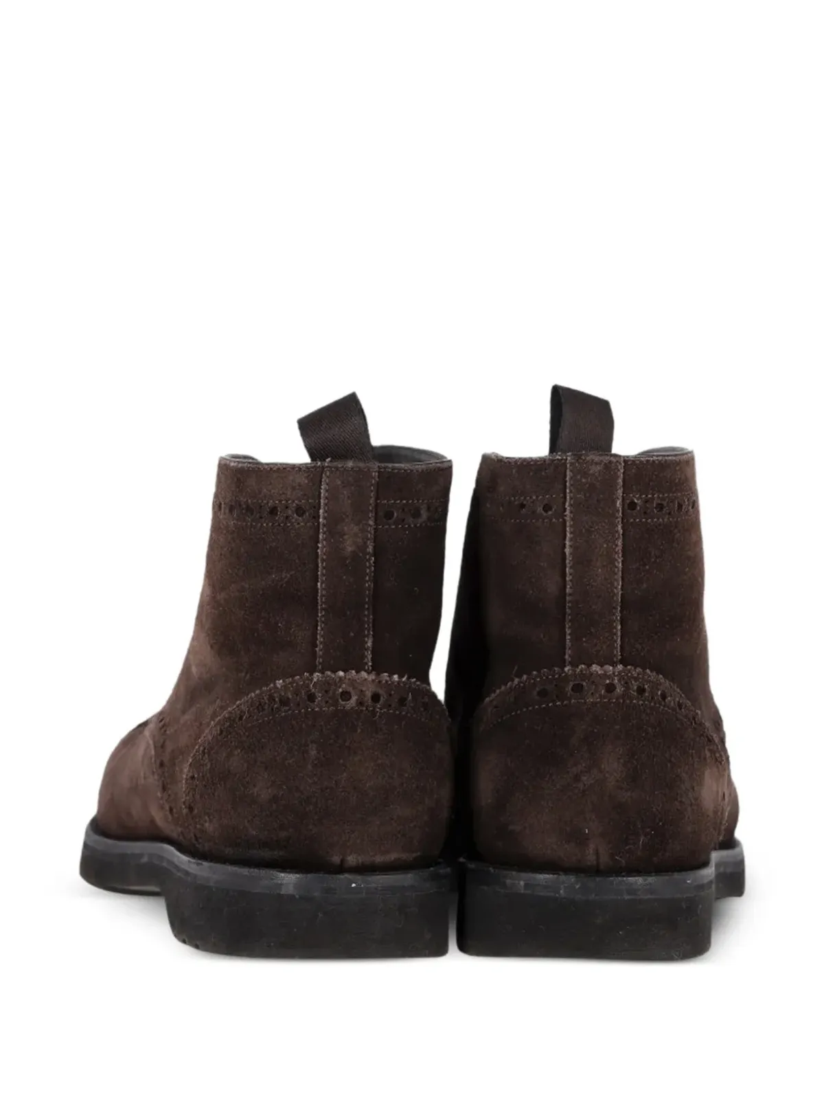 Tom Ford Vintage チャッカ レースアップ ブーツ - ブラウン - 画像2