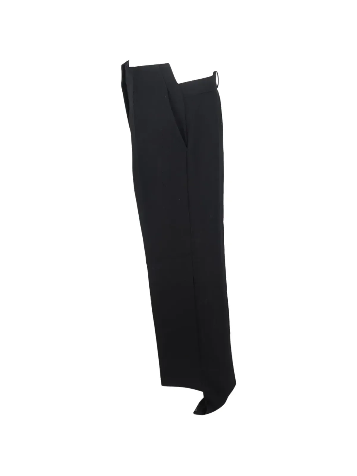 Celine Pre-Owned アシンメトリカル ウール トラウザーズ - 画像3