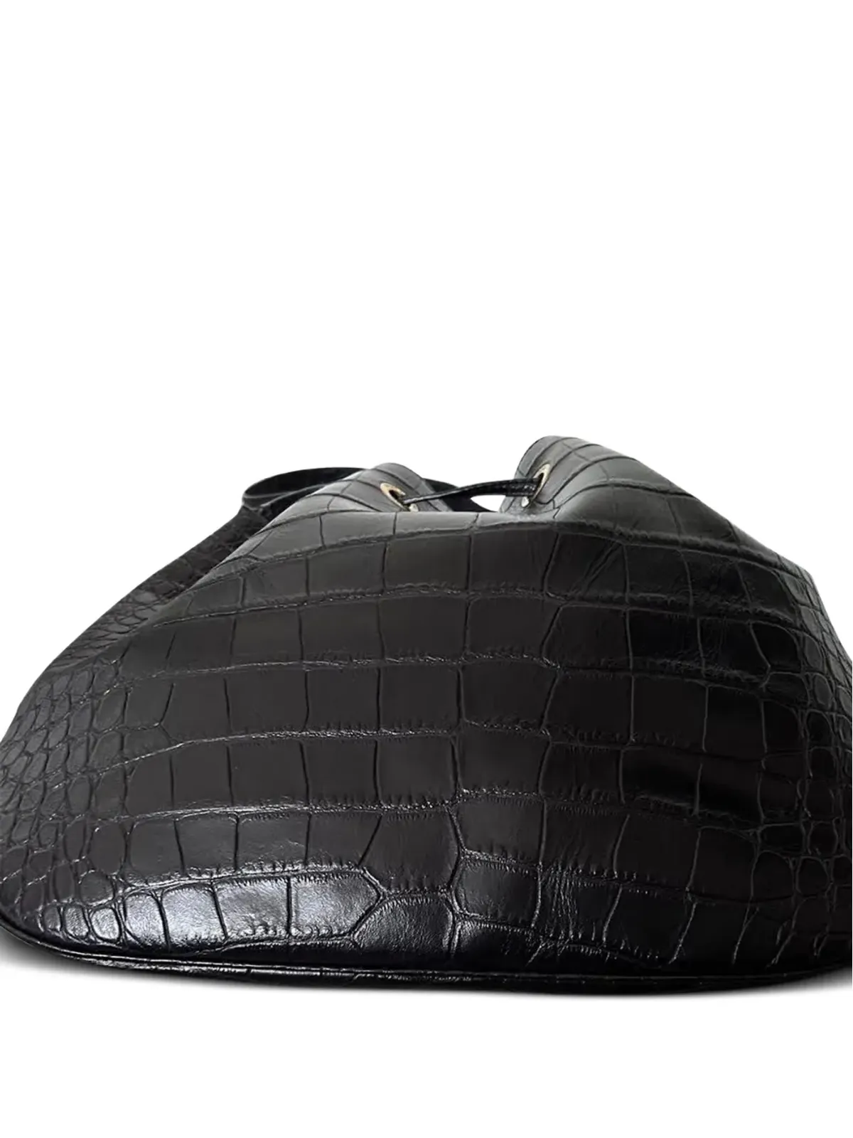 Saint Laurent Pre-Owned パリVII クロコダイルエフェクトレザー ショルダーバッグ - 画像4