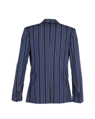 Burberry Pre-Owned ストライプ柄 シングルブレスト ブレザー - サムネイル2