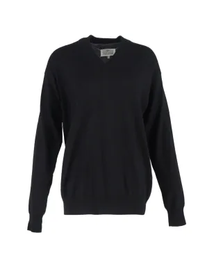 Maison Martin Margiela Pre-Owned Vネック ウールセーター - サムネイル1