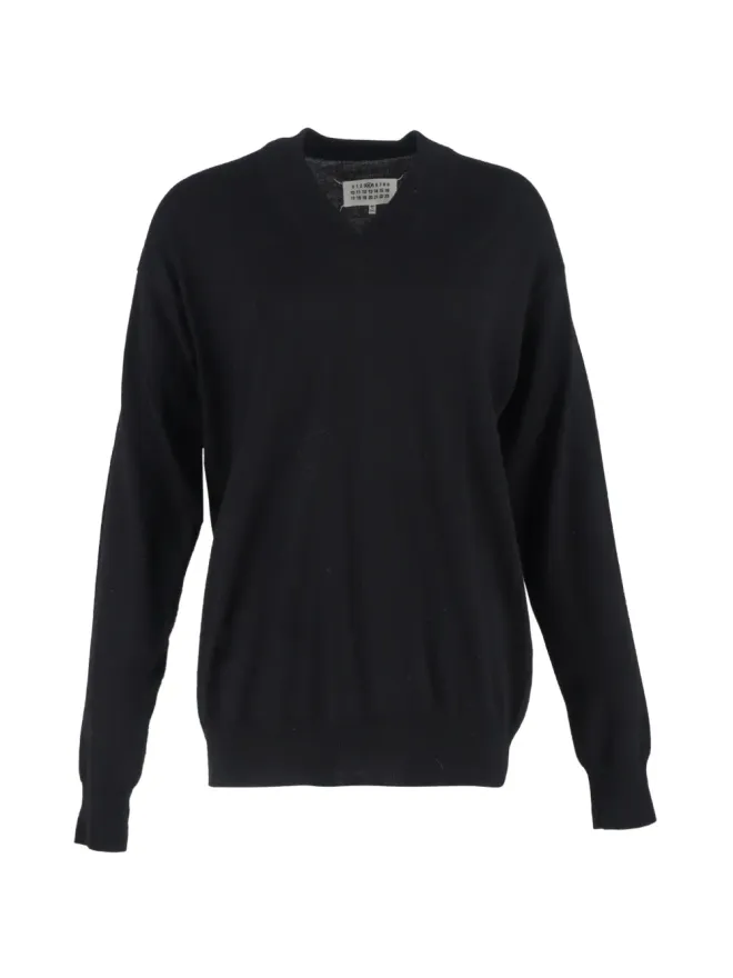 Maison Martin Margiela Pre-Owned Maison Martin Margiela Pre-Owned Vネック ウールセーターの商品画像