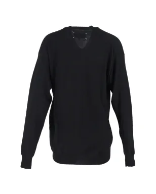 Maison Martin Margiela Pre-Owned Vネック ウールセーター - サムネイル2