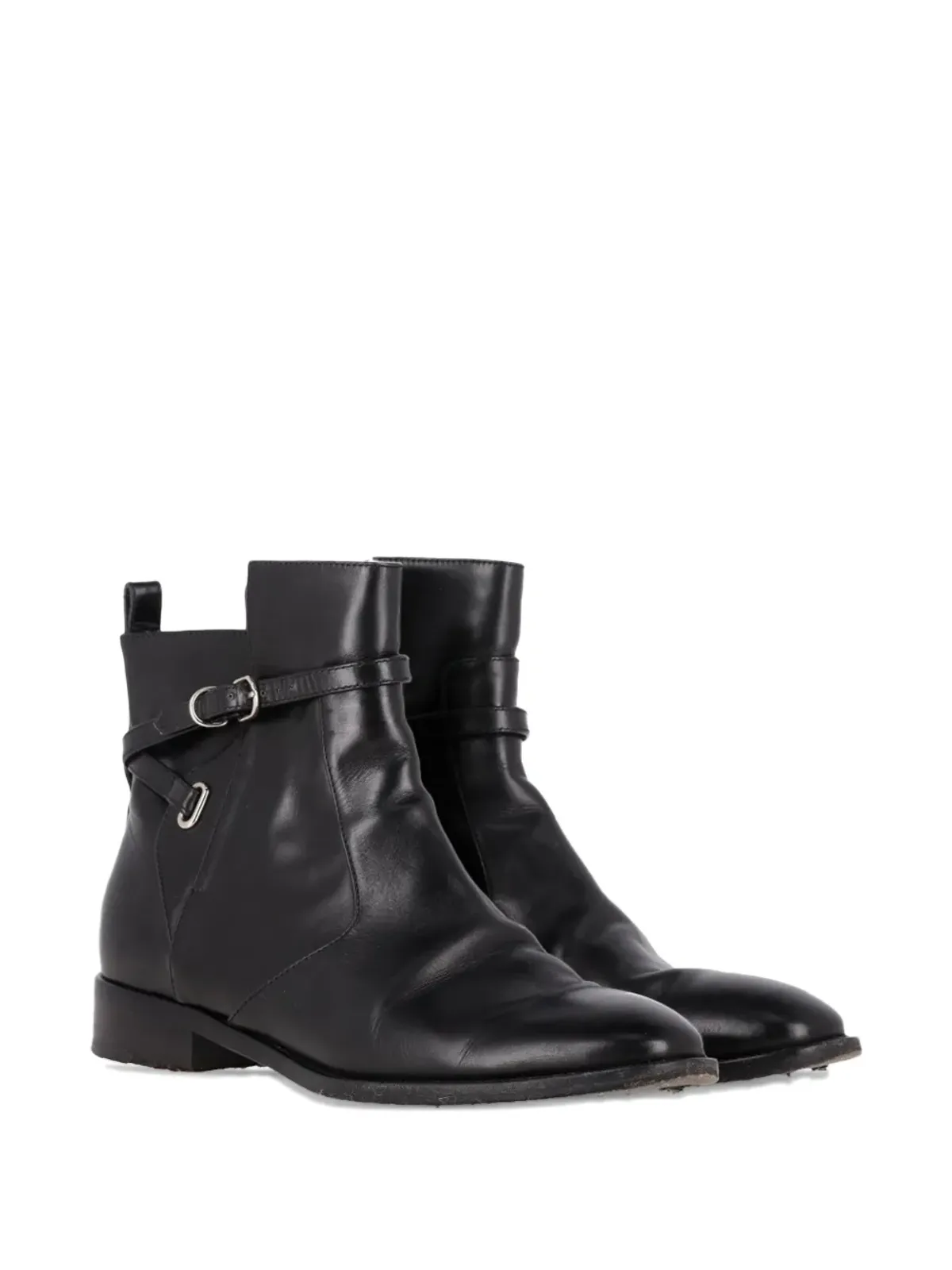Balenciaga Pre-Owned Papier buckle-strap ankle boots - 画像2