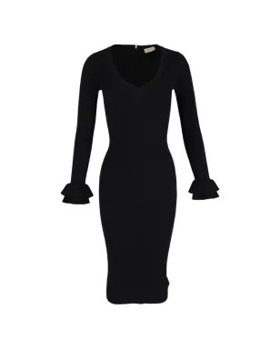 Michael Kors Vintage Vネックのニットドレス - サムネイル1