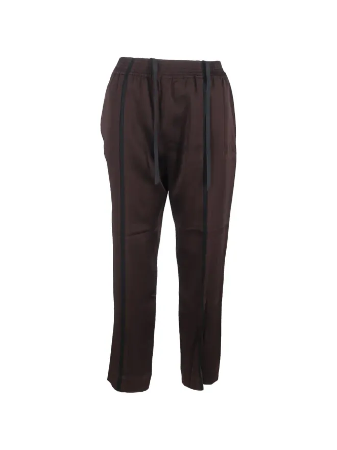 Haider Ackermann Haider Ackermann ワイドレッグ ドローストリングパンツの商品画像