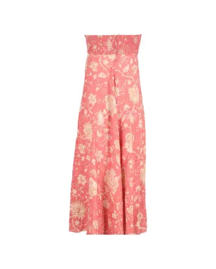 ZIMMERMANN Veneto floral strapless midi dress - Pink - サムネイル2