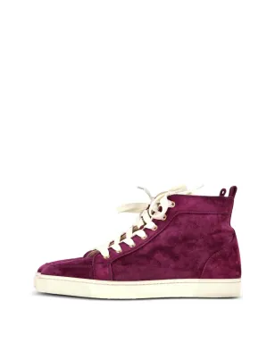 Christian Louboutin Pre-Owned ランタス ハイトップスニーカー - パープル - サムネイル2