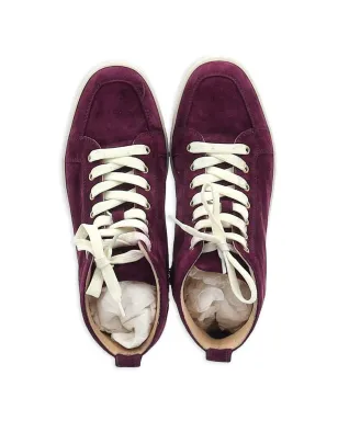 Christian Louboutin Pre-Owned ランタス ハイトップスニーカー - パープル - サムネイル4