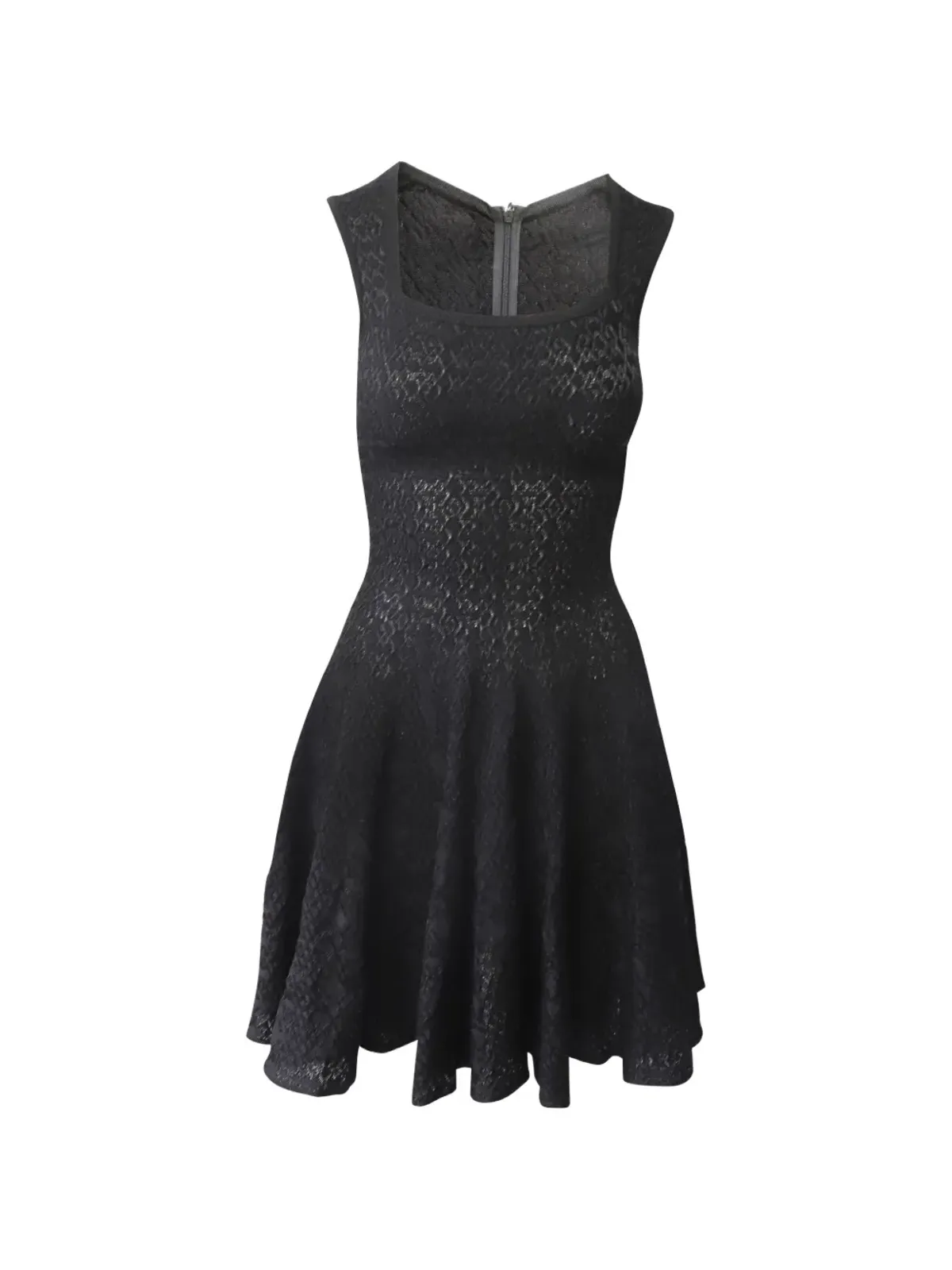 Alaïa Pre-Owned テクスチャードフレアドレス - 画像1