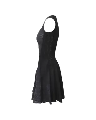 Alaïa Pre-Owned テクスチャードフレアドレス - サムネイル3