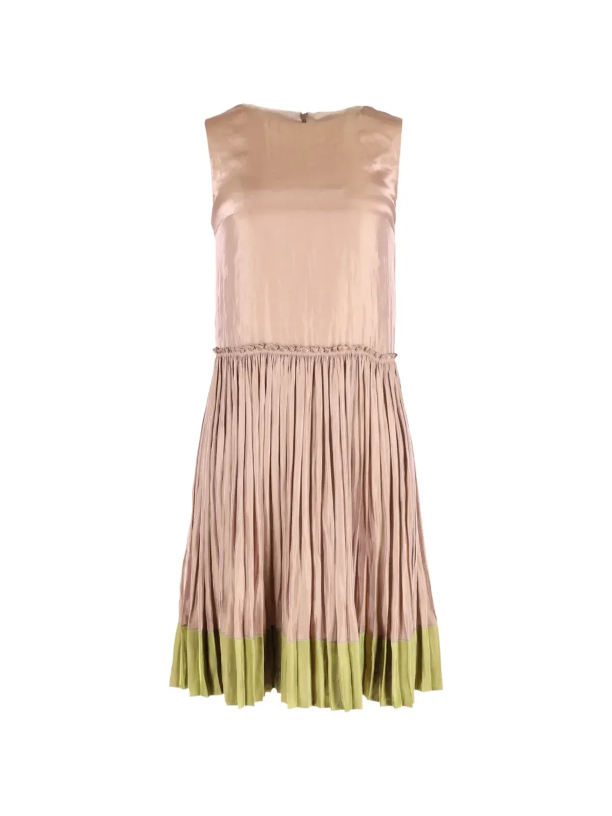 Red Valentino Vintage プリーツミディドレス - 画像1