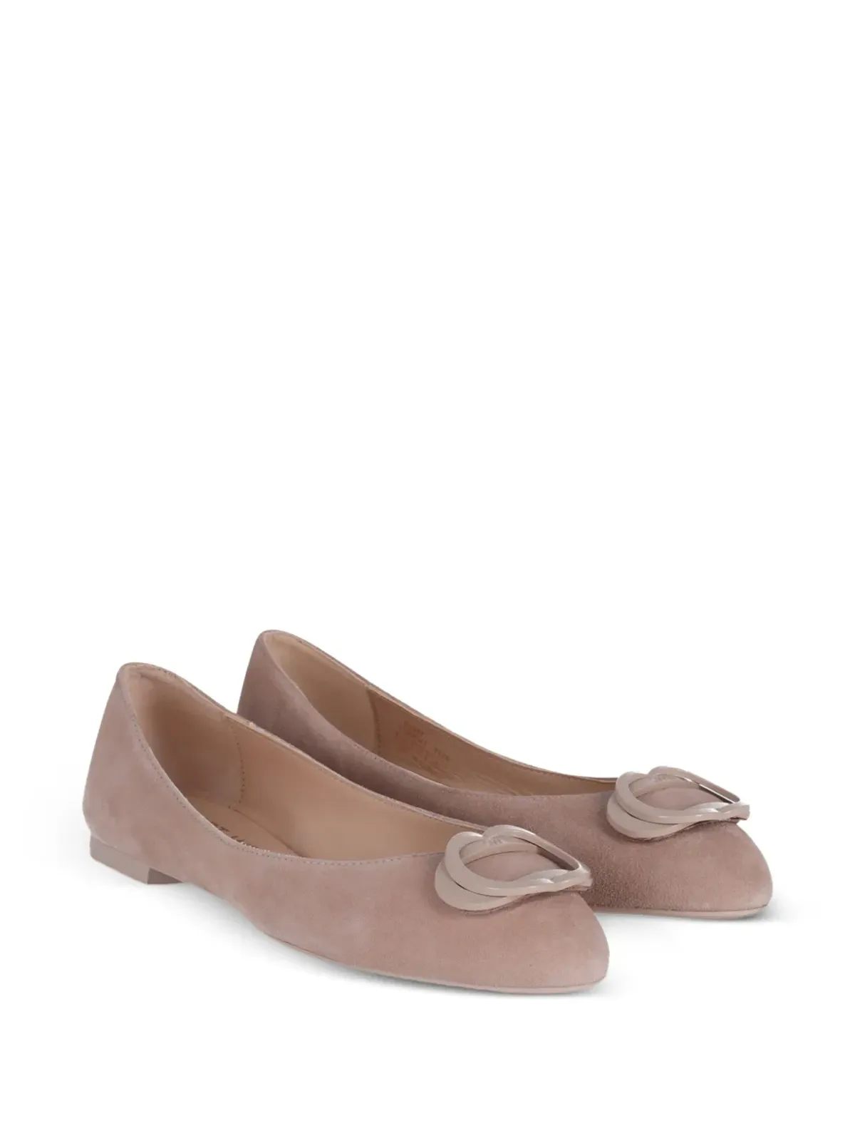 Stuart Weitzman バレエバックル付きバレエフラット - 画像2