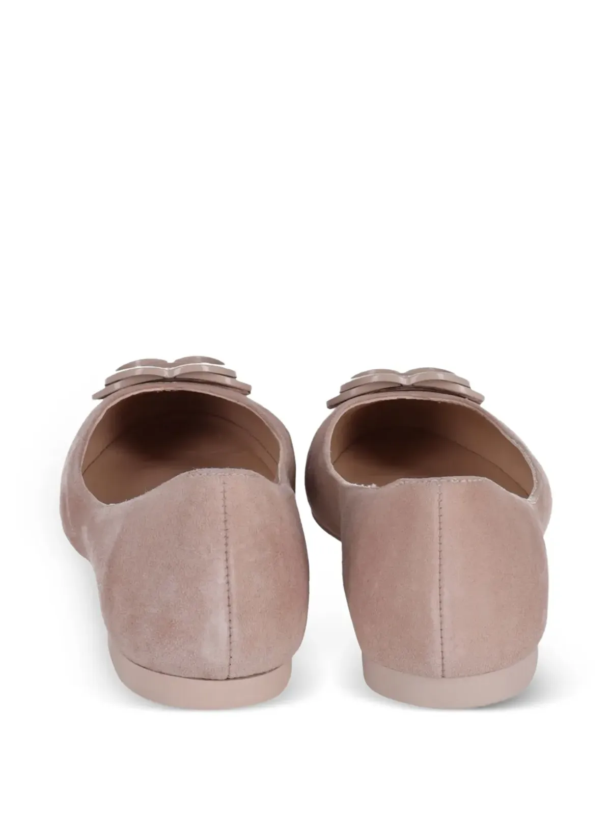 Stuart Weitzman バレエバックル付きバレエフラット - 画像3