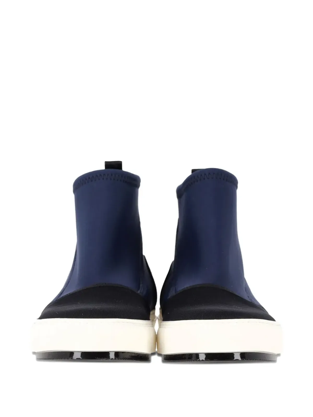 Marni Pre-Owned ネオプレン ラウンドトゥ スニーカー ブーツ - 画像4