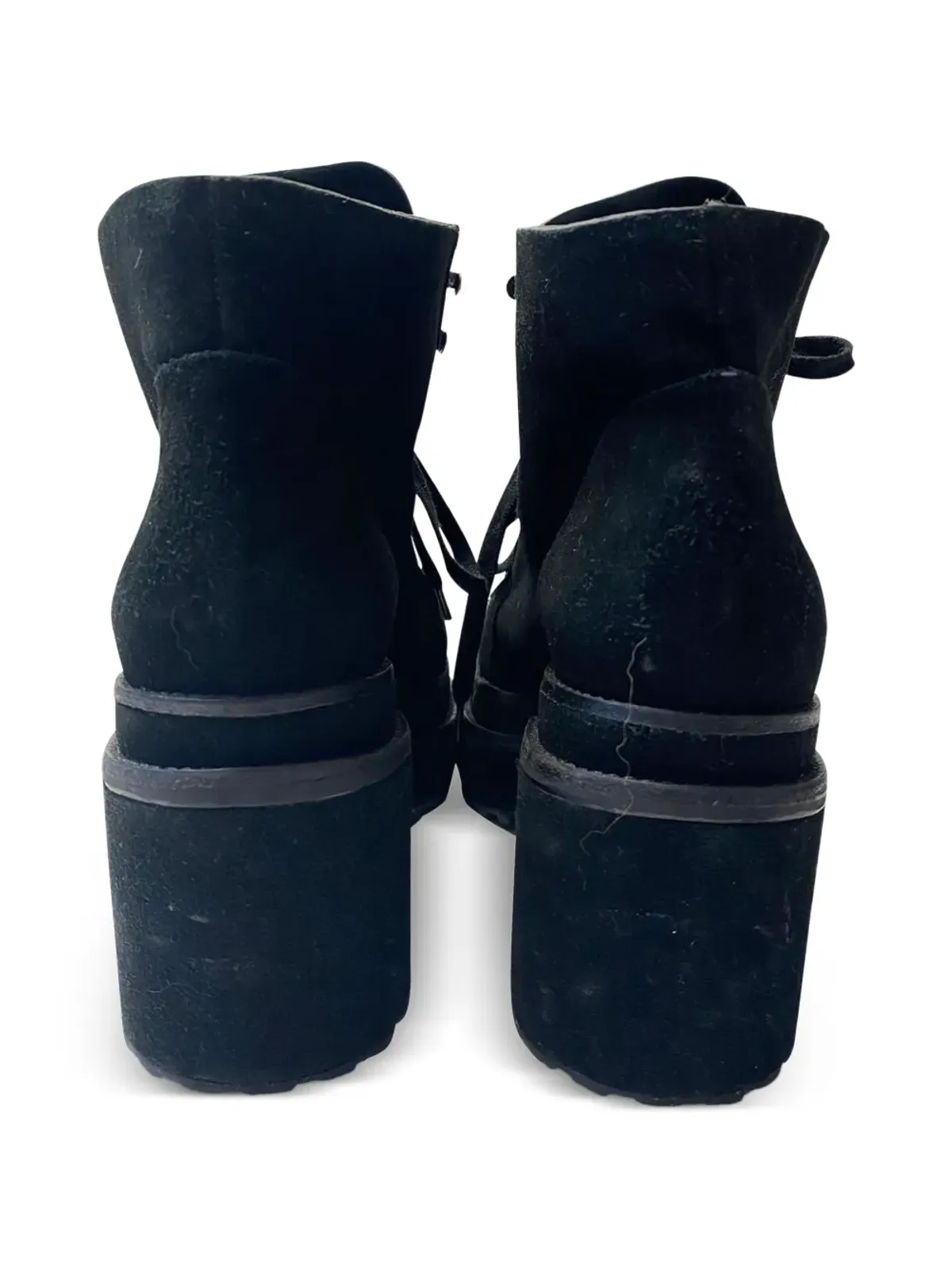 Cult Gaia lace-up platform ankle boots - Black - 画像3
