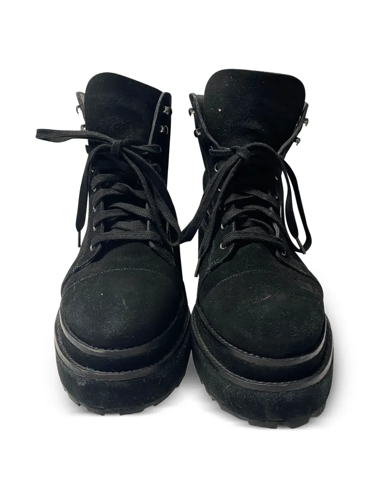 Cult Gaia lace-up platform ankle boots - Black - 画像4