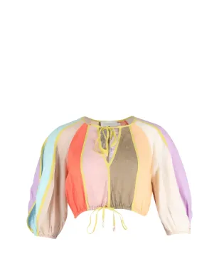 ZIMMERMANN Lolaパネルド・クロップトップ - サムネイル1