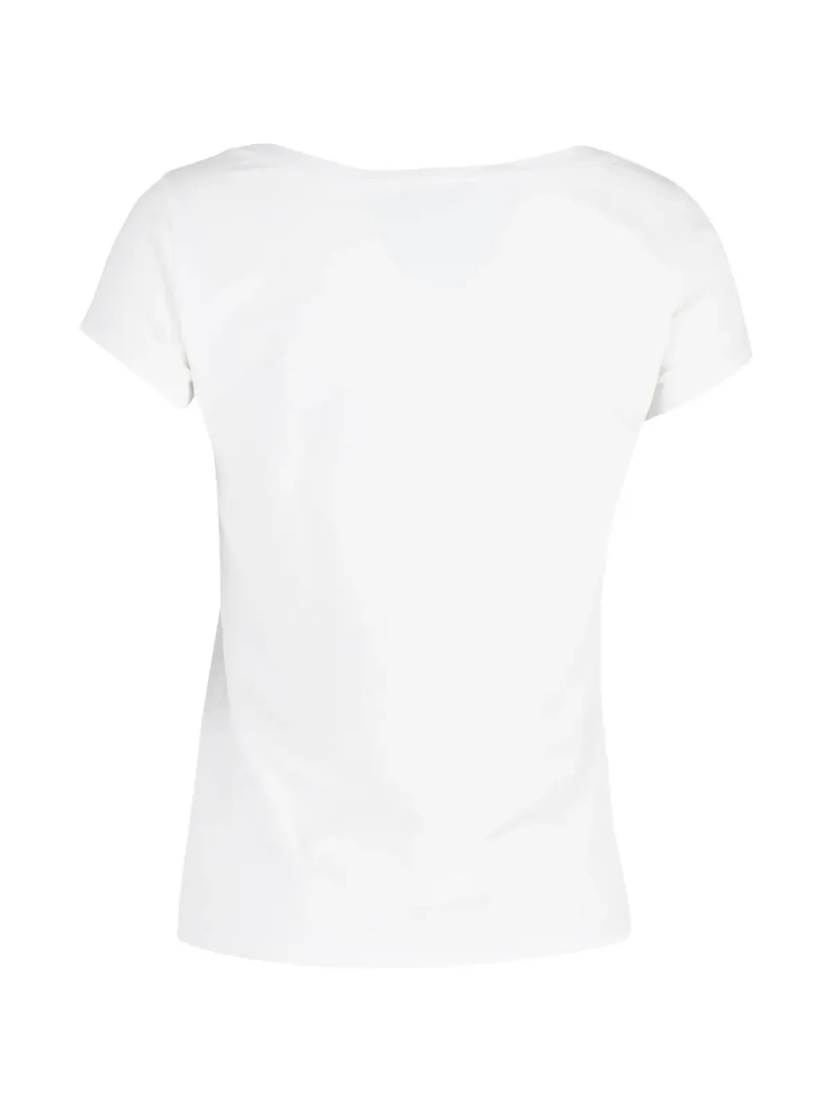 Emporio Armani ビンテージ エンボス丸首 Tシャツ ホワイト - 画像2