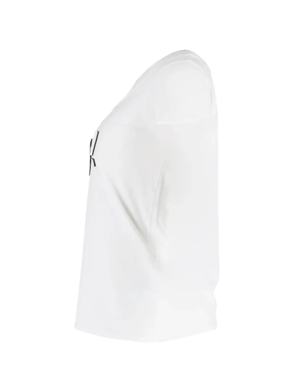 Emporio Armani ビンテージ エンボス丸首 Tシャツ ホワイト - 画像3