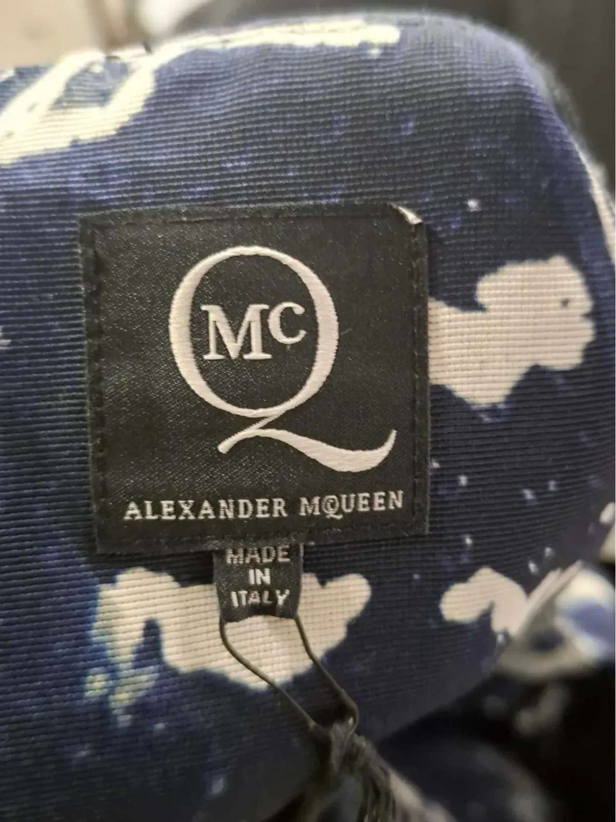 Alexander McQueen ビンテージ プリント柄ノースリーブミニドレス - 画像3