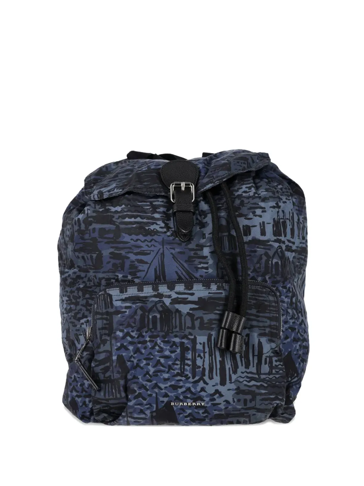 Burberry Pre-Owned コースタルプリントバックパック - 画像1