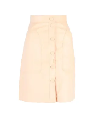 Bottega Veneta Pre-Owned fustian velvet skirt - Neutrals - サムネイル1