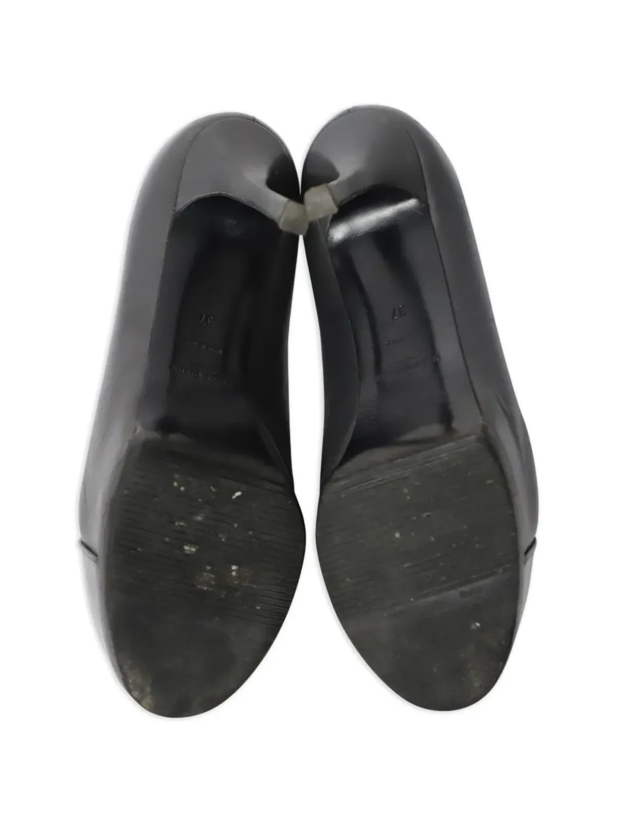 Saint Laurent Pre-Owned キャップトゥ・プラットフォームパンプス - 画像5