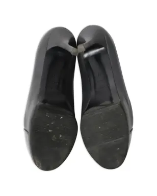 Saint Laurent Pre-Owned キャップトゥ・プラットフォームパンプス - サムネイル5