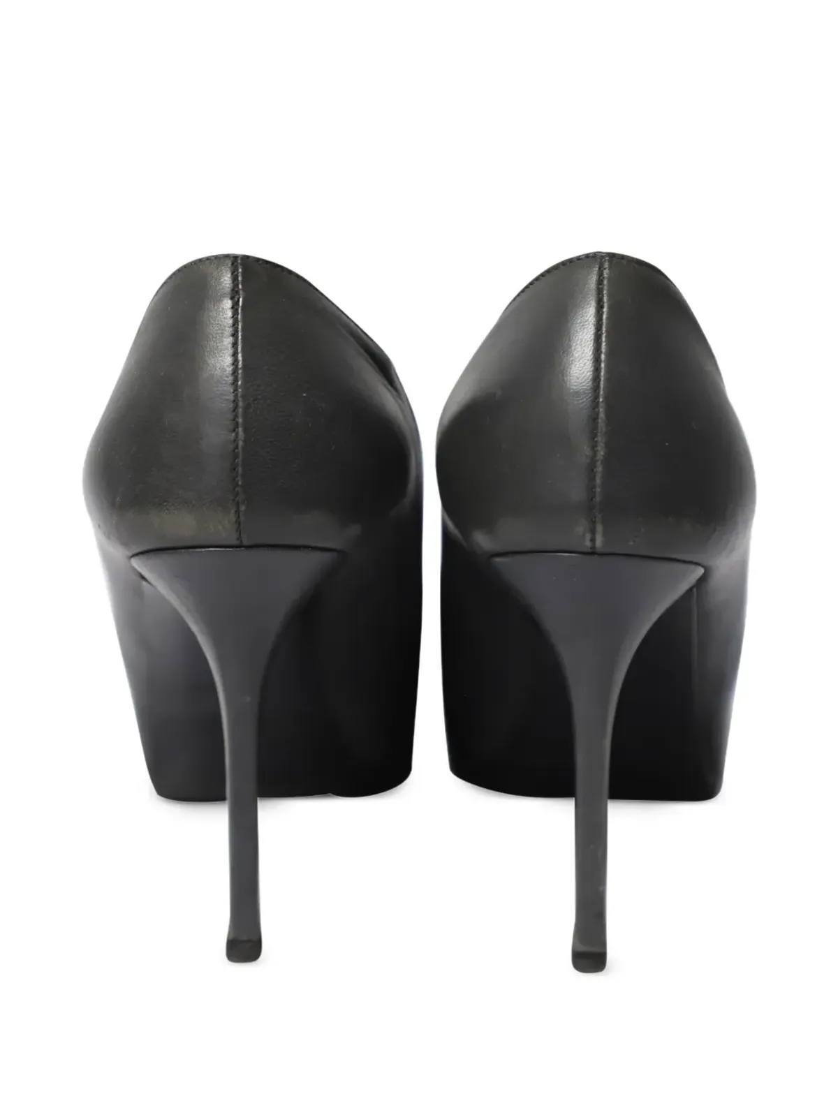 Saint Laurent Pre-Owned キャップトゥ・プラットフォームパンプス - 画像3
