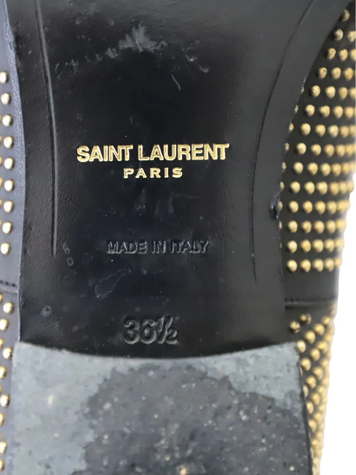 Saint Laurent スタッズアクセント オックスフォード - 画像5