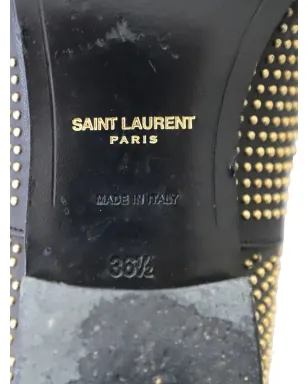 Saint Laurent スタッズアクセント オックスフォード - サムネイル5