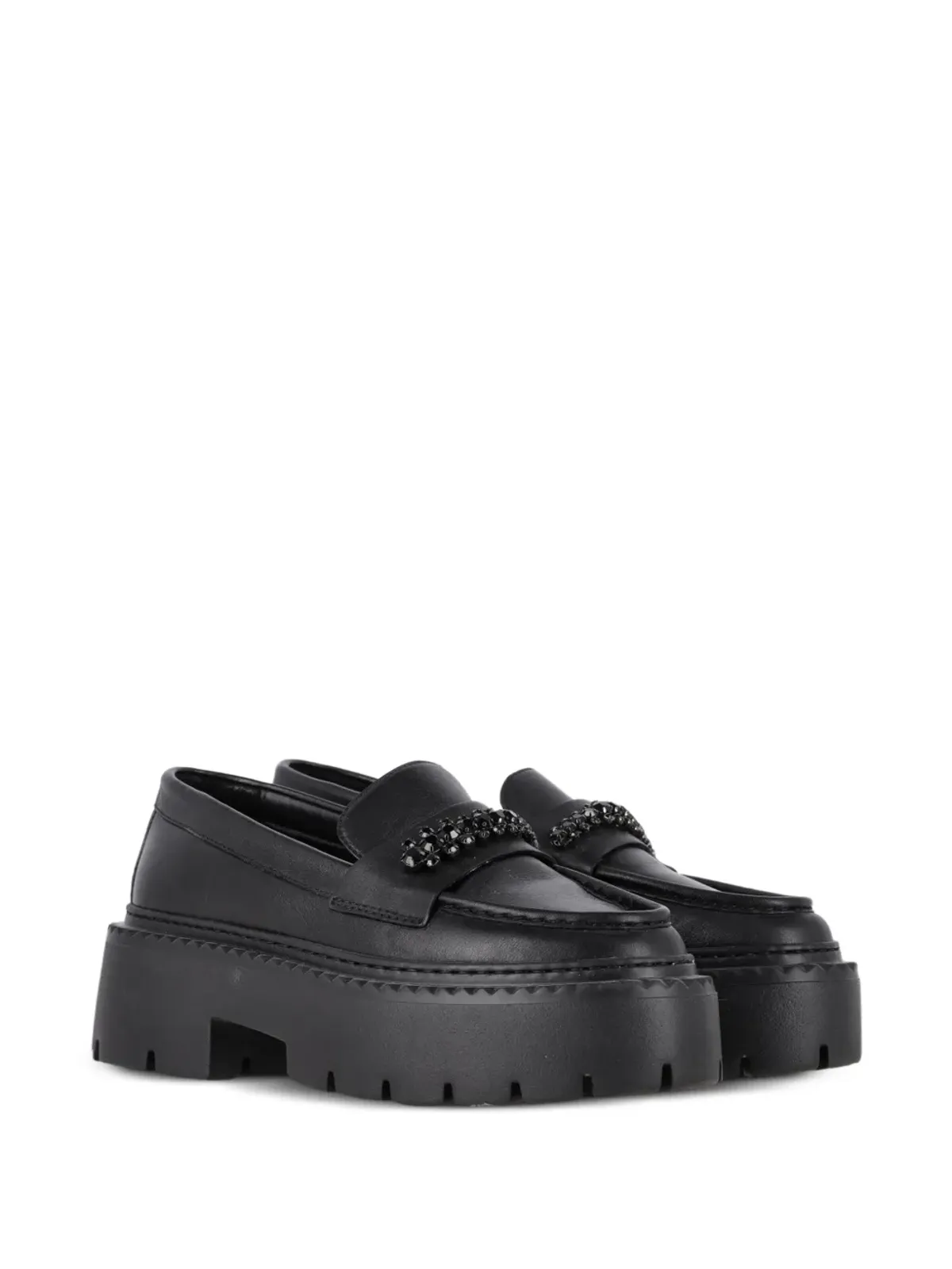 Jimmy Choo Pre-Owned Bryer ローファー - 画像2