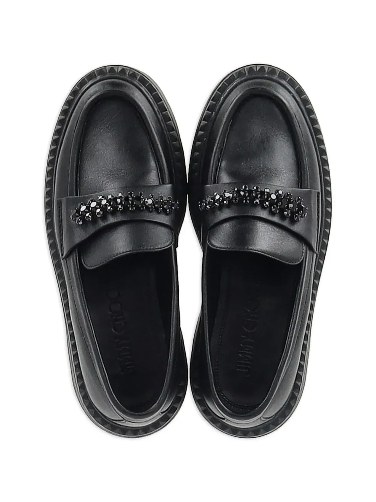 Jimmy Choo Pre-Owned Bryer ローファー - 画像4